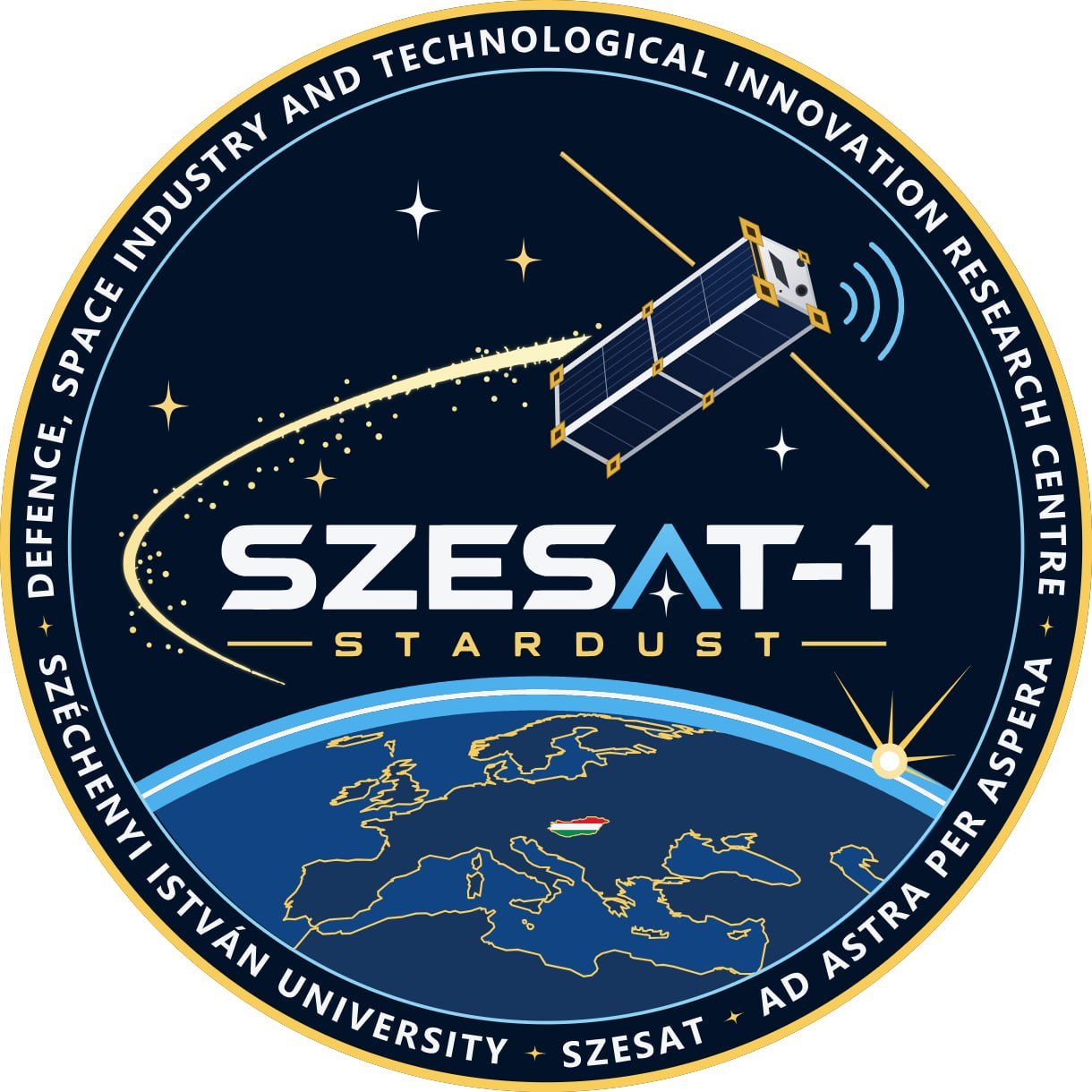 SZESAT-1 – STARDUST mission patch