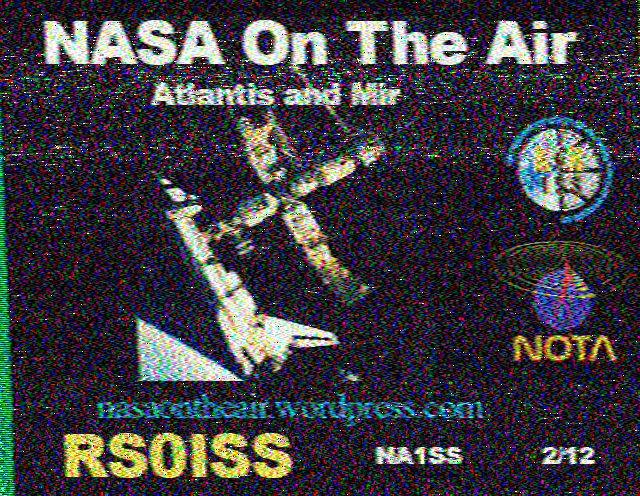 استقبال ISS SSTV وتجارب الراديو المعرف برمجياً (SDR): بثوث بطيئة مستقبَلة من المحطة الفضائية الدولية وهوائياتنا.